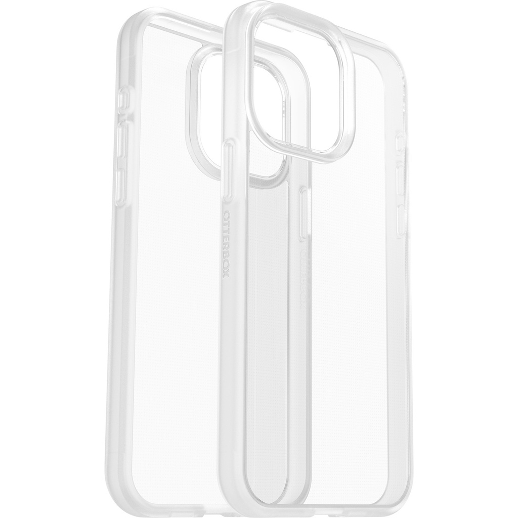 840304731695 OtterBox React Apple iPhone 15 Pro Max (6.7") Case Clear - (77-92786), Antimicrobial,DROP+ Military Standard,Hard Case,Soft Grip,7 Years Warranty