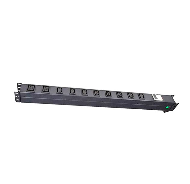 3968876430253 PowerShield Vertical PDU with IEC C20 Input, 10 x C13 outlets, provides reliable power distribution for vertical installations