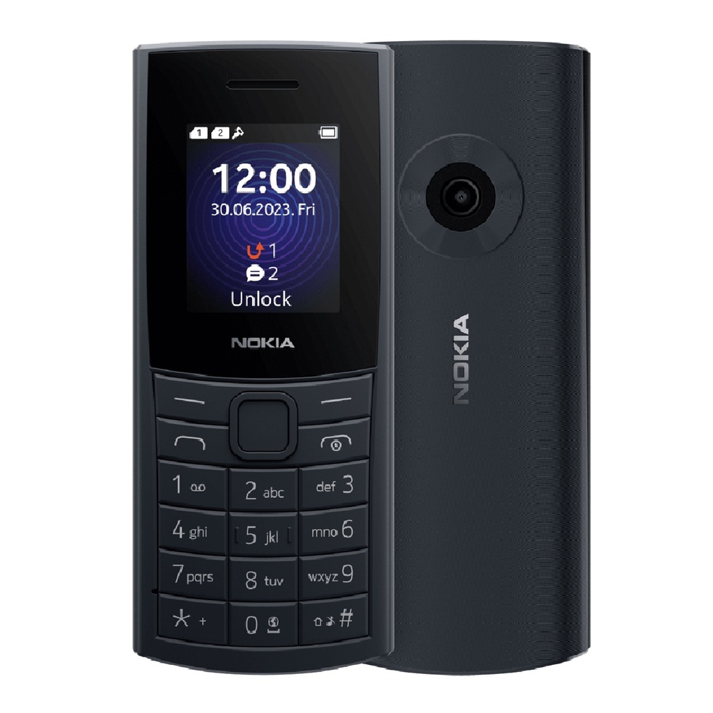 6438409087300 Nokia 110 4G 128MB - Midnight Blue (1GF018NPE1L01)*AU STOCK*, 1.8", 48MB/128MB, Dual SIM, 1450mAh, 2 Years Warranty