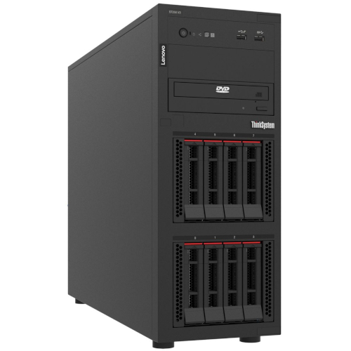 7DCEA01CAU LENOVO ThinkSystem ST250 V3, 1x Intel Xeon E-2488 8C 3.2GHz 95W, SFF, 16GB DDR5, SW RD, 1x 800W, XClarity Controller2