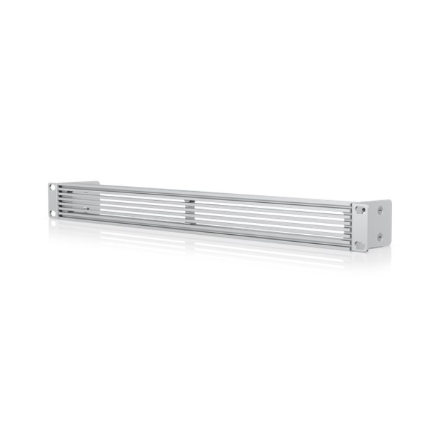 810010079961 Ubiquiti 1U Rack Mount Vented OCD Panel, Silver Vented Blank Panel, Compatible with the Toolless Mini Rack, 2Yr Warr
