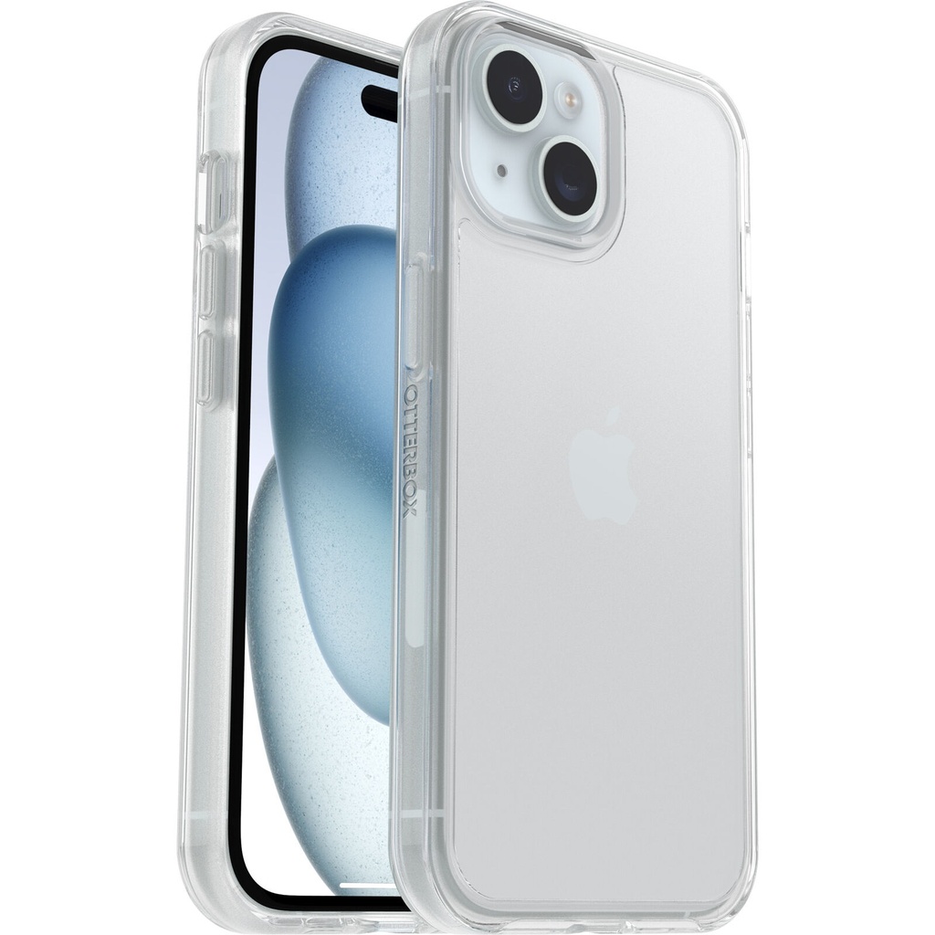 840304730599 OtterBox Symmetry Clear Apple iPhone 15 / iPhone 14 / iPhone 13 (6.1") Case Clear-(77-92668),Antimicrobial,DROP+ 3X Military Standard,7 Years Warranty