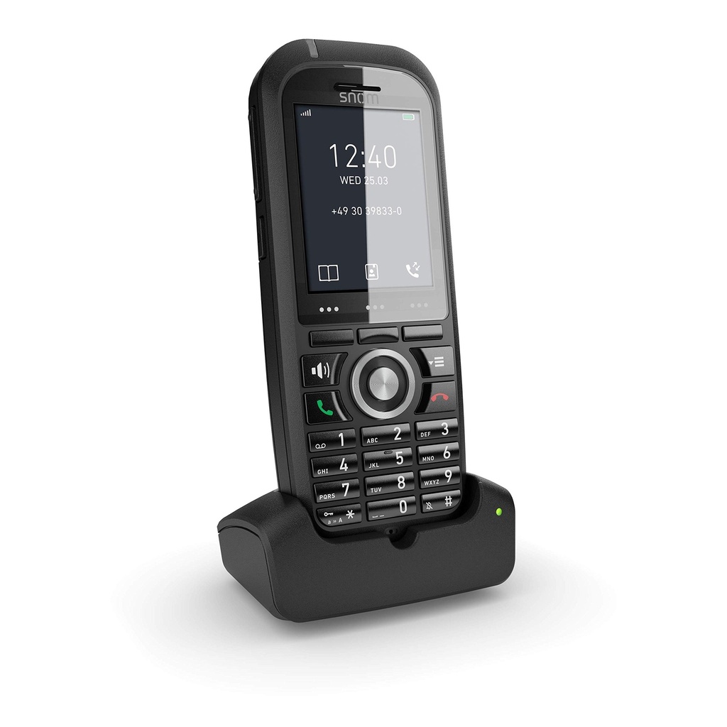 4260059582780 SNOM M70 IP DECT Handset, Bluetooth, Alarm Function, Protective Cover, HD Audio Quality, LCD Color Screen