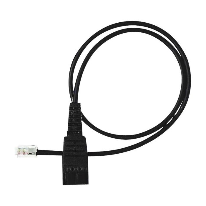 IPY-QD-RJ9-CORD Yealink QD-RJ9-CORD,  QD to RJ Cord for YHS36/YHS34/YHS34 Lite, Quick Disconnect (QD) to RJ9 converter for Yealink YHS34, YHS34 Lite, and YHS36