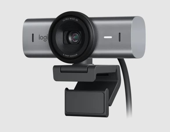 97855184672 Logitech MX BRIO 4K Ultra HD Collaboration and Streaming Webcam – GRAPHITE  1-Year Limited Hardware Warranty
