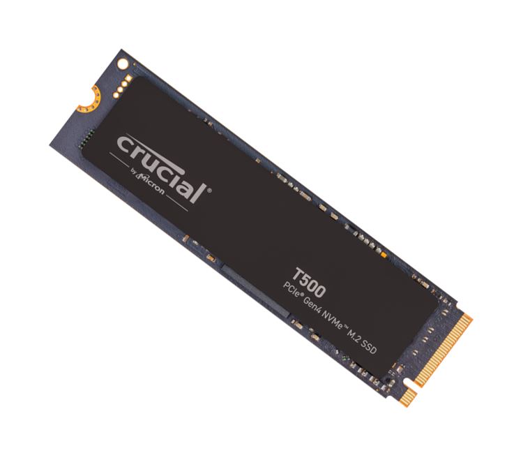649528939258 Crucial T500 500GB Gen4 NVMe SSD - 7200/5700 MB/s R/W 300TBW 1390K IOPs 1.5M hrs MTTF Acronis True Image Adobe Creative Cloud for PS5 ~MZ-V8P500BW