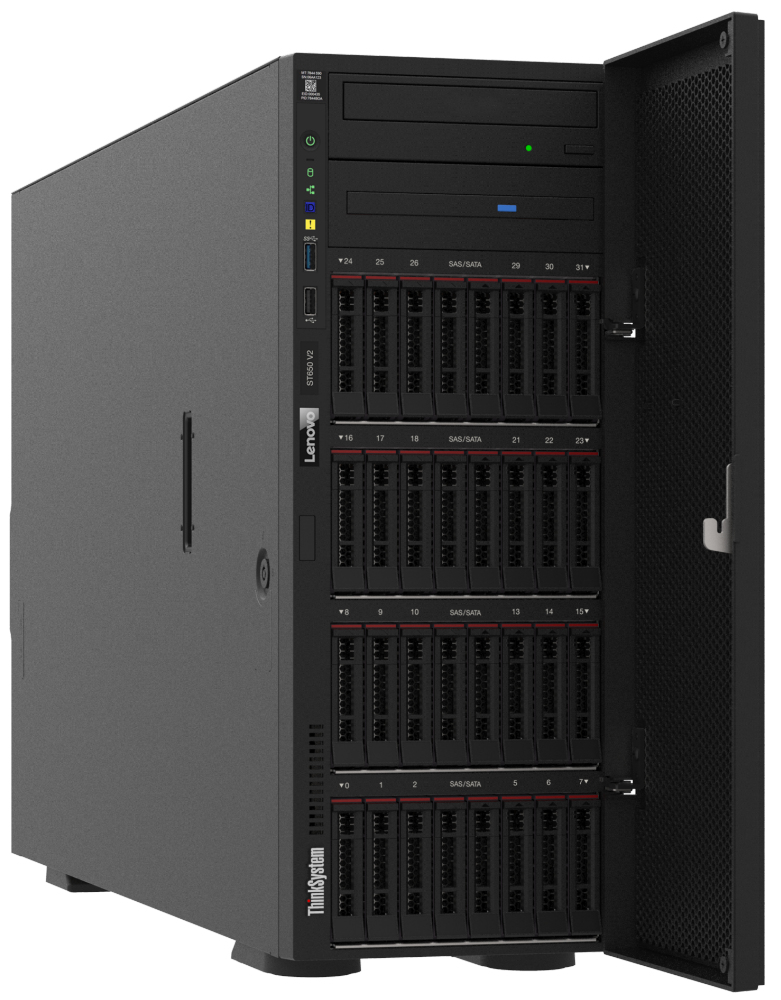 7Z74A01HAU LENOVO ThinkSystem ST650 V2, 1xIntel Xeon Silver 4310 12C 2.1GHz 120W, SFF, 1x32GB 2Rx8, SW RD, 1x750W, XCC Enterprise