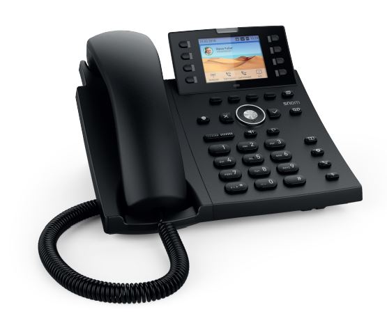 4260059582506 SNOM D335 12 Line IP Phone,  High-Resolution Color Display, Self-Labelling, Function Keys
