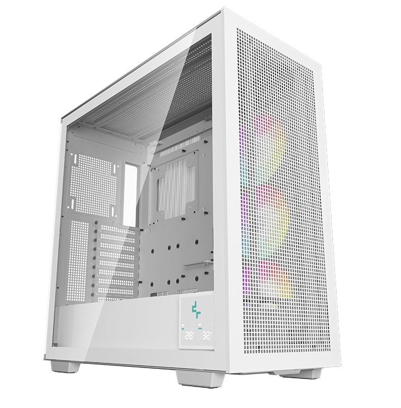 6933412774754 DeepCool MORPHEUS WH Modular High Airflow ATX Case , 1xPre-Installed Fans, USB3.0×4, Audio×1, Type-C×1