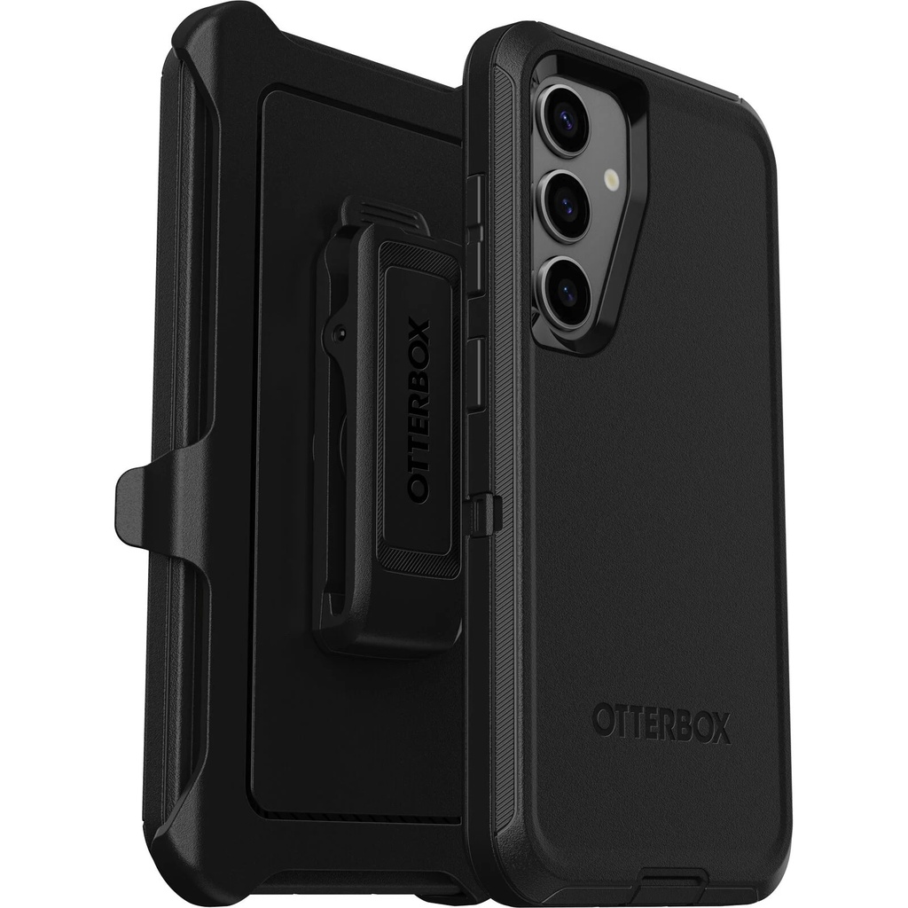 840304750481 OtterBox Defender Samsung Galaxy S24 5G (6.2") Case Black - (77-94480),DROP+ 5X Military Standard,Wireless Charging Compatible, 7 Years Warranty