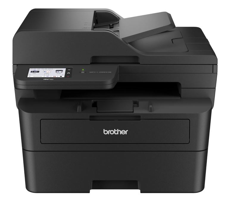 4977766830423 Brother MFC-L2880DW Compact Mono Laser Multi-Function Centre - Print/Scan/Copy/FAX with Print speeds of Up to 34 ppm, 2-Sided Printing  Scanning