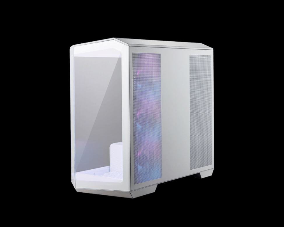 4711377136488 MSI MAG PANO M100R PZ WHITE Micro ATX Case, 1x USB 3.2, 2x USB 2.0, 1x Audio, 1x Mic, 4x PCI-E, 2x 2.5", 2x 3.5", Micro ATX / Mini ITX(NEW)