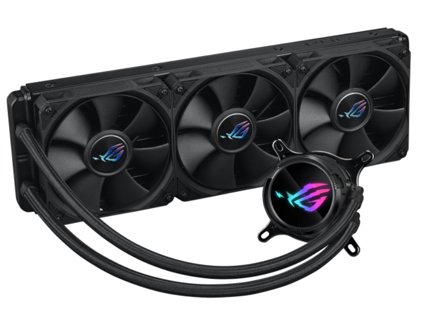 4711387414576 ASUS ROG STRIX LC III 360 All-in-one Liquid CPU Cooler, AURA Sync, 3x ROG STRIX AF-12S FAN, Intel: LGA 1700, 1200, 115x