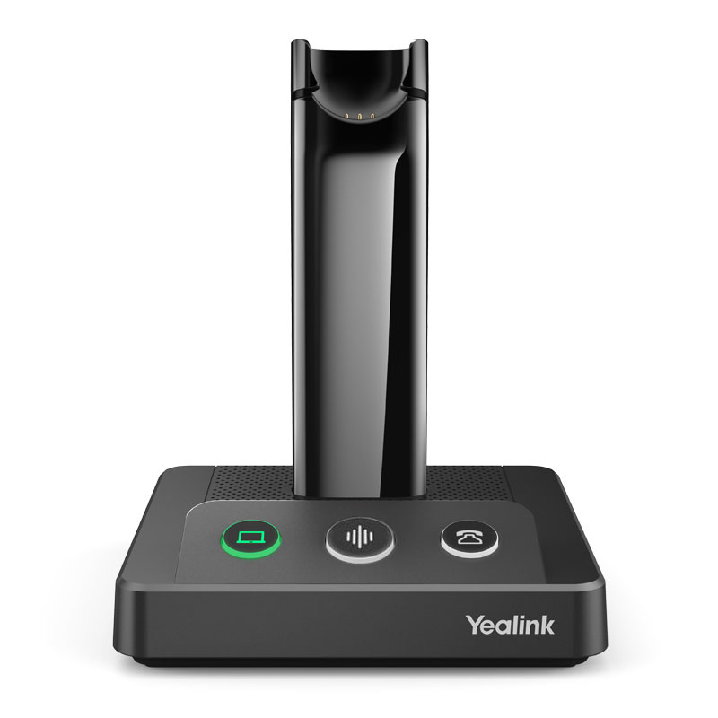 6938818308329 Yealink WHB630UC, Replacement DECT Base For Yealink WH63 UC Headset, Supports Dual Connection( PC  IP Phones)