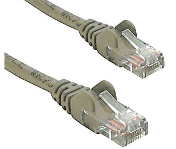 754523500409 8ware CAT5e Cable 25cm / 0.25m - Grey Color Premium RJ45 Ethernet Network LAN UTP Patch Cord 26AWG CU Jacket