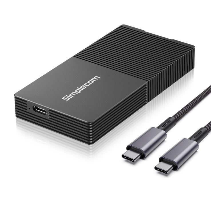 9350414003403 Simplecom SE640 USB4 to NVMe M.2 SSD USB-C Enclosure 40Gbps
