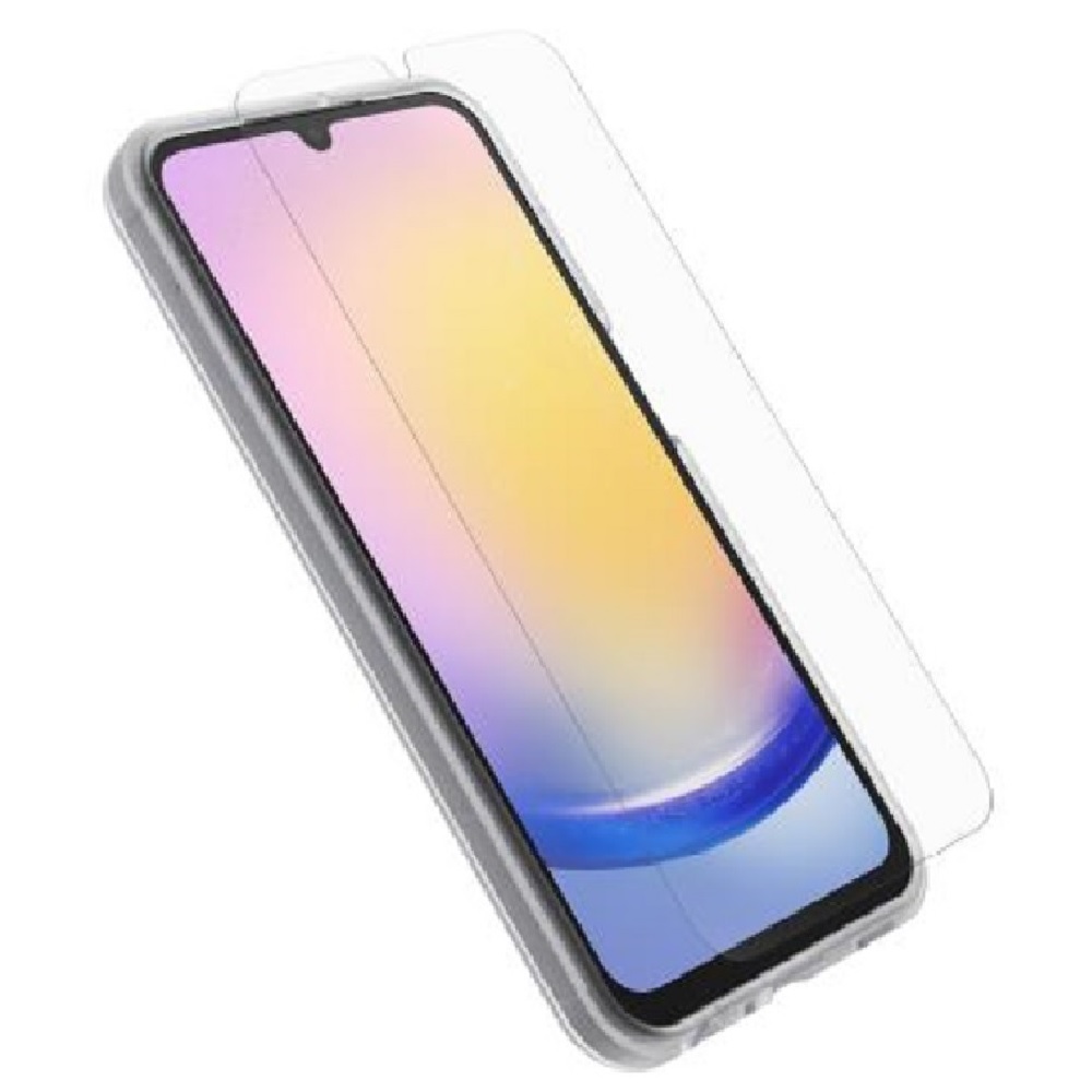 840304745234 OtterBox React Case With Otter Glass Samsung Galaxy A25 5G (6.5") - Clear (78-81271), DROP+ Military Standard Case, 7 Years Warranty