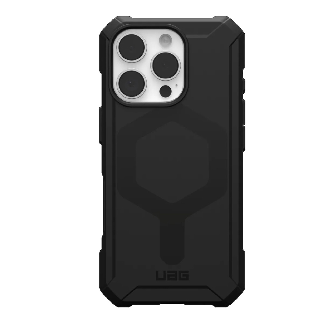 840283914232 UAG Essential Armor MagSafe Apple iPhone 16 Pro (6.3") Rugged Case - Black (114448114040), 15ft. Drop Protection(4.6M), 10 Years Warranty