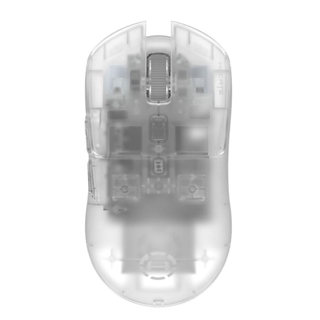 6923520247752 Edifier G3M Pro Tri-Mode Wireless Gaming Mouse -Transparent WHITE 26000 DPI 70 hours battery lifespan Three-Way Wireless Connectivity