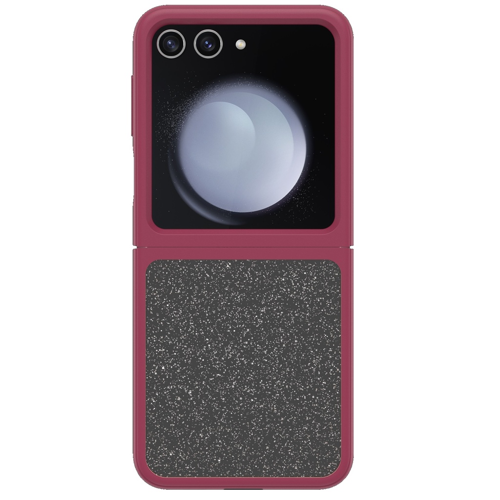 840304766369 OtterBox Thin Flex Samsung Galaxy Z Flip6 5G (6.7") Case Berry Bliss Pink - (77-95819), Antimicrobial, DROP+ Military Standard, 7 Years Warranty