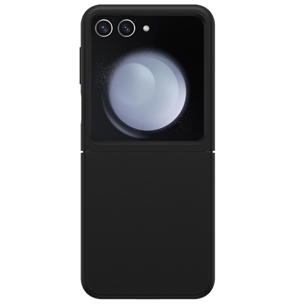 840304766338 OtterBox Thin Flex Samsung Galaxy Z Flip6 5G (6.7") Case Black - (77-95816), Antimicrobial, DROP+ Military Standard, Raised Edges, 7 Years Warranty