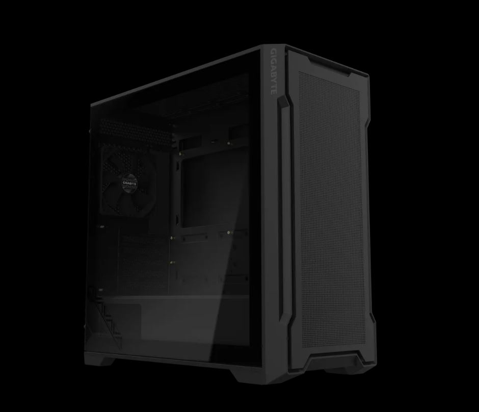 4719331554835 Gigabyte C102 GLASS BlackMid Tower case