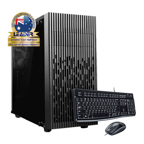 SV775 Leader Visionary 775 Desktop, Intel i7-14700 CPU, 16GB DDR5, 1TB M.2 NVMe SSD, 450W PSU, B760 Chipset, Windows 11 Home, 1 Year Warranty