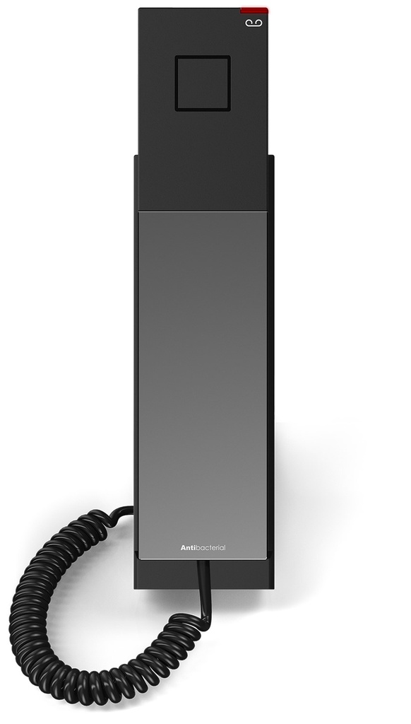 IPS-HD300 SNOM HD300 Hotel/guest room telephone, Antibacterial housing, Hospitality features, Customisable faceplate, Power over Ethernet (only), HD audio