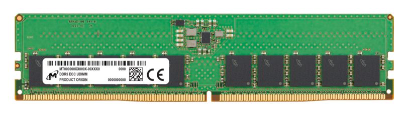 649528939036 Micron/Crucial 16GB (1x16GB) DDR5 ECC UDIMM 5600MHz CL46 2Rx8 Server Data Center Memory 3yr wty