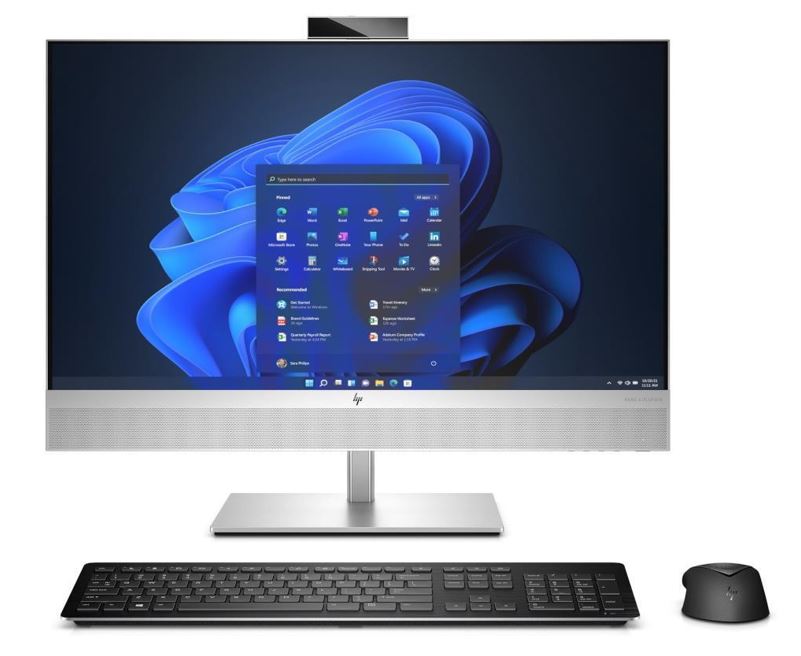 198415191526 HP EliteOne 870 G9 AIO 27" FHD Intel i7-17400 vPRO 16GB DDR5 512GB SSD WIN11 PRO UHD 770 Graphic WLAN Webcam 1xDP 1xHDMI KB+Mouse 3Yr OS wty