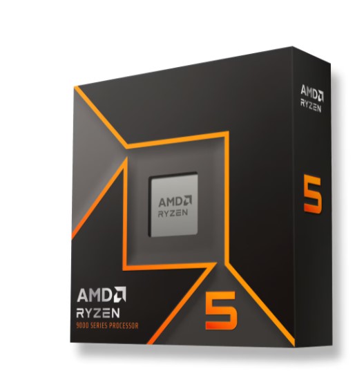 730143315609 AMD Ryzen 5 9600X 6Cores/12Threads, 65 watts, Max Boost Clock 5.4 GHz, PCIE 5.0, 32MB Cache, Radeon™ Graphics, 2200 MHz Frequency