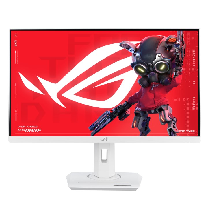 4711387483688 ASUS XG27ACS 27" ROG Strix USB Type-C Gaming Monitor, 2560x1440, 180Hz (Above 144Hz), 1ms (GTG), Fast IPS, Extreme Low Motion Blur (White)