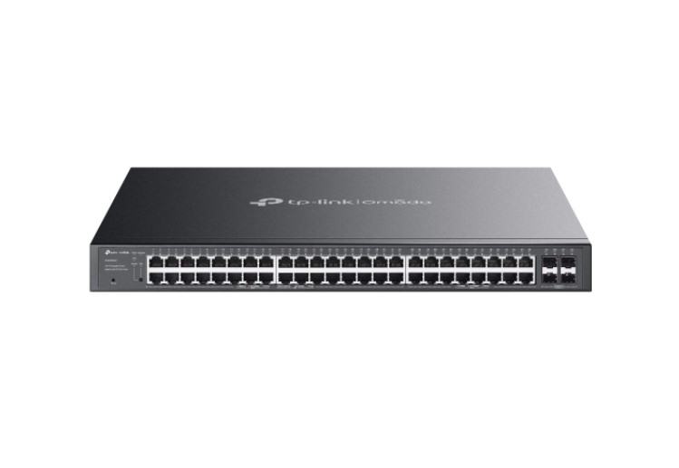 8885020620818 TP-Link SG2452LP Omada 52-Port Gigabit Smart Switch with 32-Port PoE+, 32× Gigabit 802.3af/at PoE+ ports, 16× Gigabit non-PoE RJ45 ports and 4× Gigabi