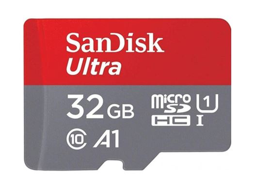 619659184162 SanDisk Ultra 32GB microSD SDHC SDXC UHS-I Memory Card 120MB/s Full HD Class 10 Speed Google Play Store App for Android Smartphone Tablet >16GB