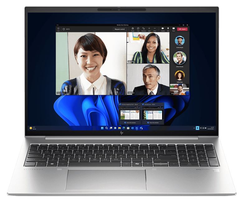 198122850600 HP EliteBook 860 G11 16" WUXGA IR Intel vPro U5-125U 16GB DDR5 256GB SSD WIN 11 PRO Intel Graphics AI NPU Thunderbolt Fingerprint Backlit 3yr OS 1.7kg