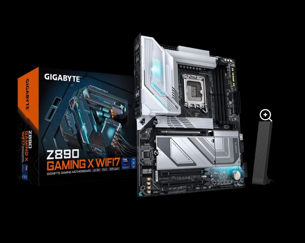 4719331864941 Gigabyte Z890 GAMING X WIFI7 Intel LGA 1851 ATX Motherboard, 4x DDR5 ~256GB, 3x PCI-E x16, 4x M.2, 4x SATA,  6x USB 3.2, 1x USB-C, 4x USB 2.0