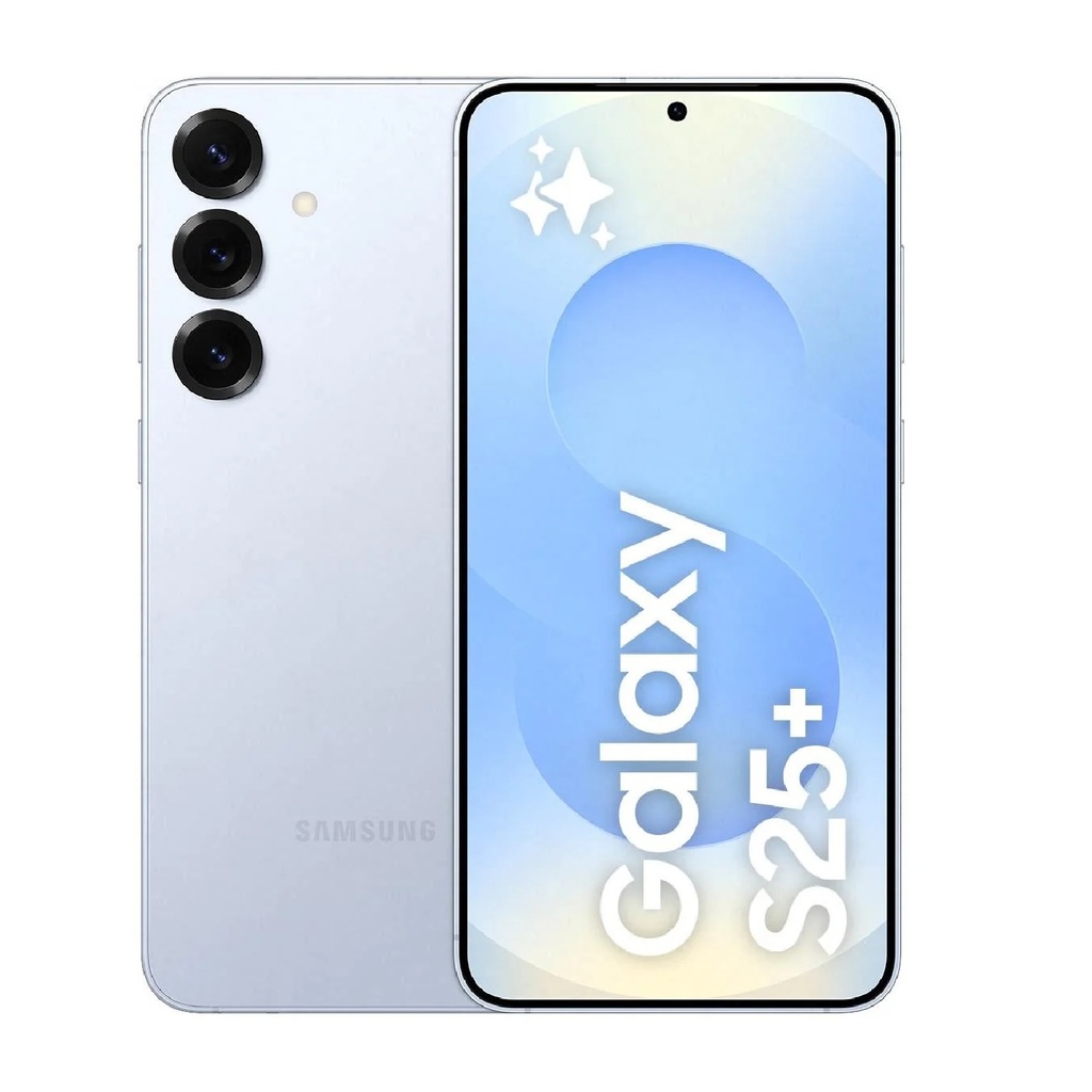 SM-S936BLBAATS Samsung Galaxy S25+ 5G 256GB -Icyblue *AU STOCK*,6.7" , Quad HD+, 120Hz,12GB/256GB,50MP/12MP , Single+eSim, AI,4900mAh,2Years Warranty.
