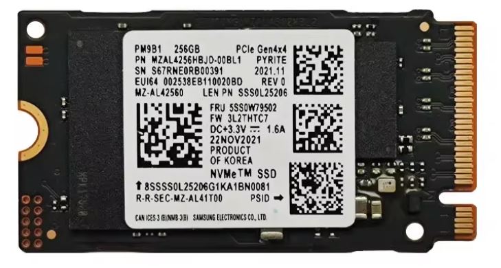 HBO-NVM2-256G-2 OEM 256GB Gen4 NVMe SSD 2955MB 1174MB/s R/W 200TBW 220K/300K IOPS 1.5M hrs MTTF PCIe 4 M.2 2242 Form Factor 1yr wty (not Crucial)