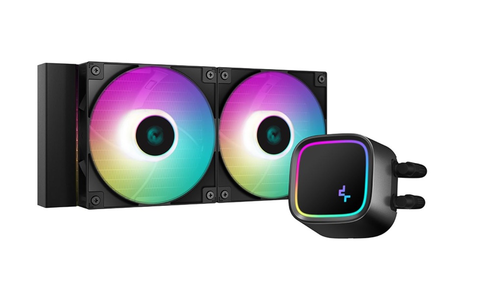 6933412728047 DeepCool LE520 240mm ARGB All-in-One Liquid Cooler 220W Heat Dissipation,Hydro Bearing, Intel LGA1700/1200/1151/1150/1155/ AMD/AM5/AM4