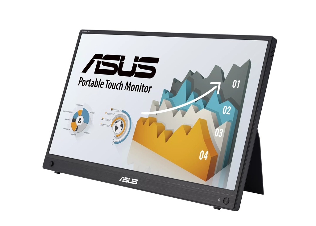 4711387372982 ASUS MB16AMTR 16'' ZenScreen Touch Portable Monitor, FHD (1920 x 1080), IPS, 10-point touch, Built-in Battery, Hybrid Signal Solution, Mini-HDMI