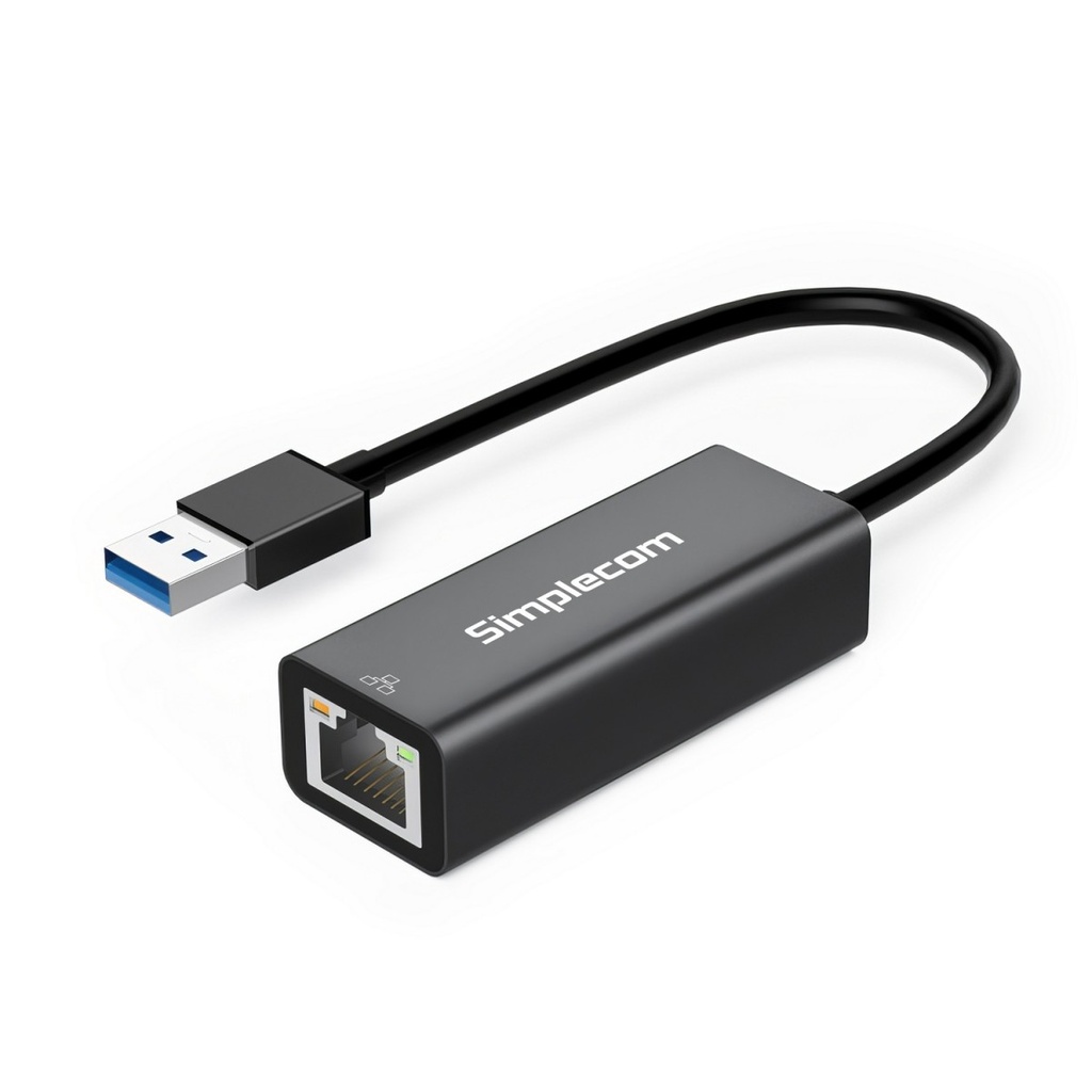 9350414003212 Simplecom NU304 SuperSpeed USB 3.0 to Gigabit Ethernet Network Adapter