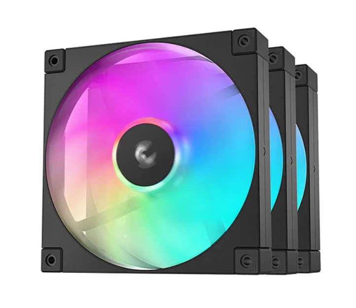 6933412710967 DeepCool FD14 ARGB(3IN1) Performance 140mm Case Fans ,4-pin PWM,  400-1650 RPM, Hydro Bearing, Addressable RGB LED