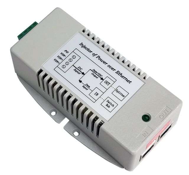 TP-DCDC-2448GD-HP Tycon Power 18-36V In 56V 35W GigE 802.3af/at PoE, Low Cost  High Efficiency Solution for those requiring IEEE802.3af and IEEE802.3at Power
