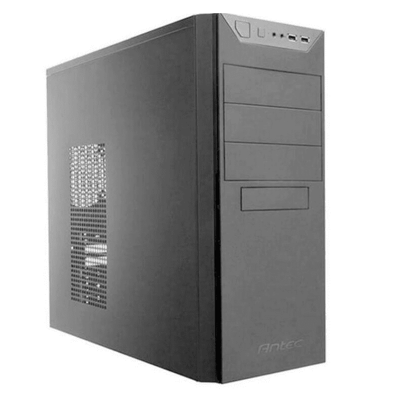761345920452 Antec VSK4500 ATX Business Office Case with true 500w PSU. 3x 5.25" ODD, 3.5" Bay x 1,  Easy Access top USB 3.0 x 2. 1x 120mm Fan. 8PIN EPS. TAC 2.0,