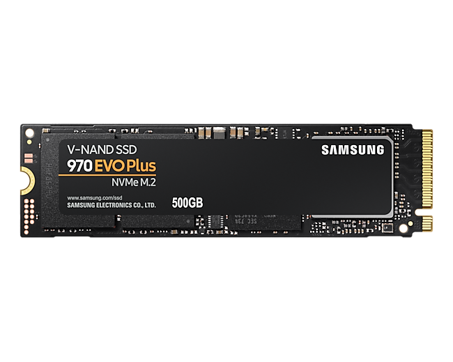 MZ-V7S500BW 970 EVO Plus M.2 NVMe 500GB PCIe Internal SSD 3500MB/s