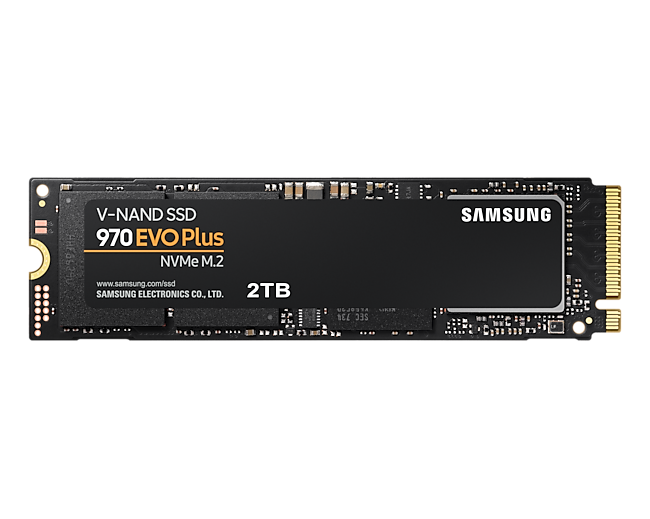 MZ-V7S2T0BW 970 EVO Plus M.2 NVMe 2TB Internal SSD 3400MB/s