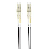FL.OM4LCLC3MBL 3m LC-LC OM4 Multimode Fibre Optic Patch Cable: Black