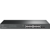 TL-SG2218P TP-Link  | JetStream 18-Port Gigabit Smart Switch with 16-Port PoE+