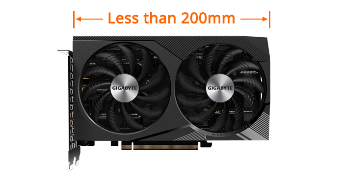 GV-N306TWF2OC-8GD GeForce RTX 3060 Ti WINDFORCE OC 8GB Video Card