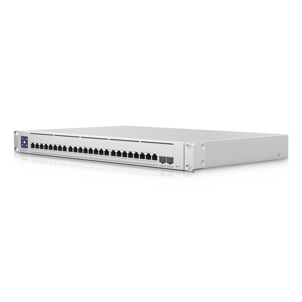 810010072993 Ubiquiti Switch Enterprise 24-port Switch 24x10GbE Ports, 2x 25G SFP28 Ports For Uplinks, Managed Layer 3 Switch, 2Yr Warr